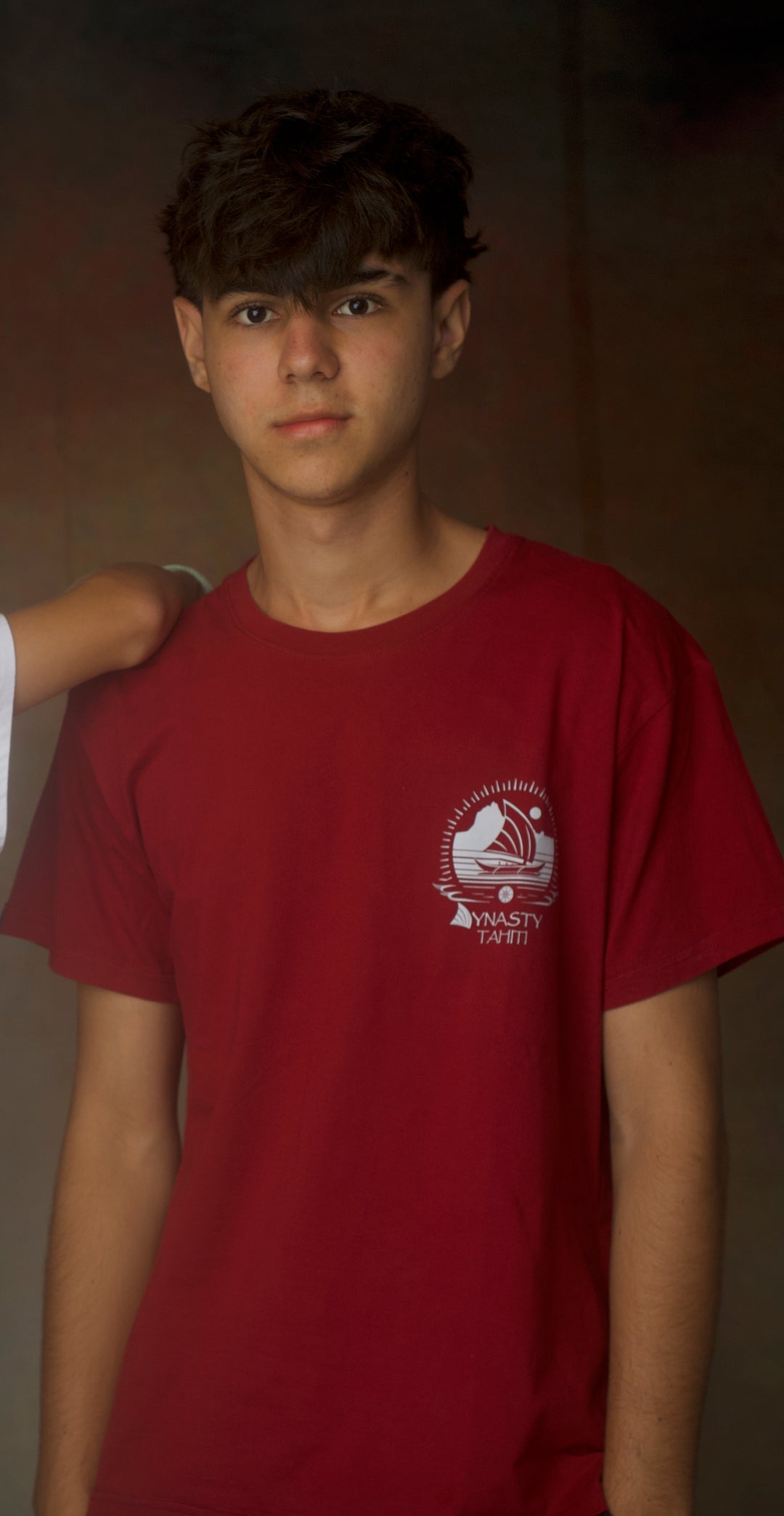 T-shirt Polynésien - Bordeaux Aito Va'a