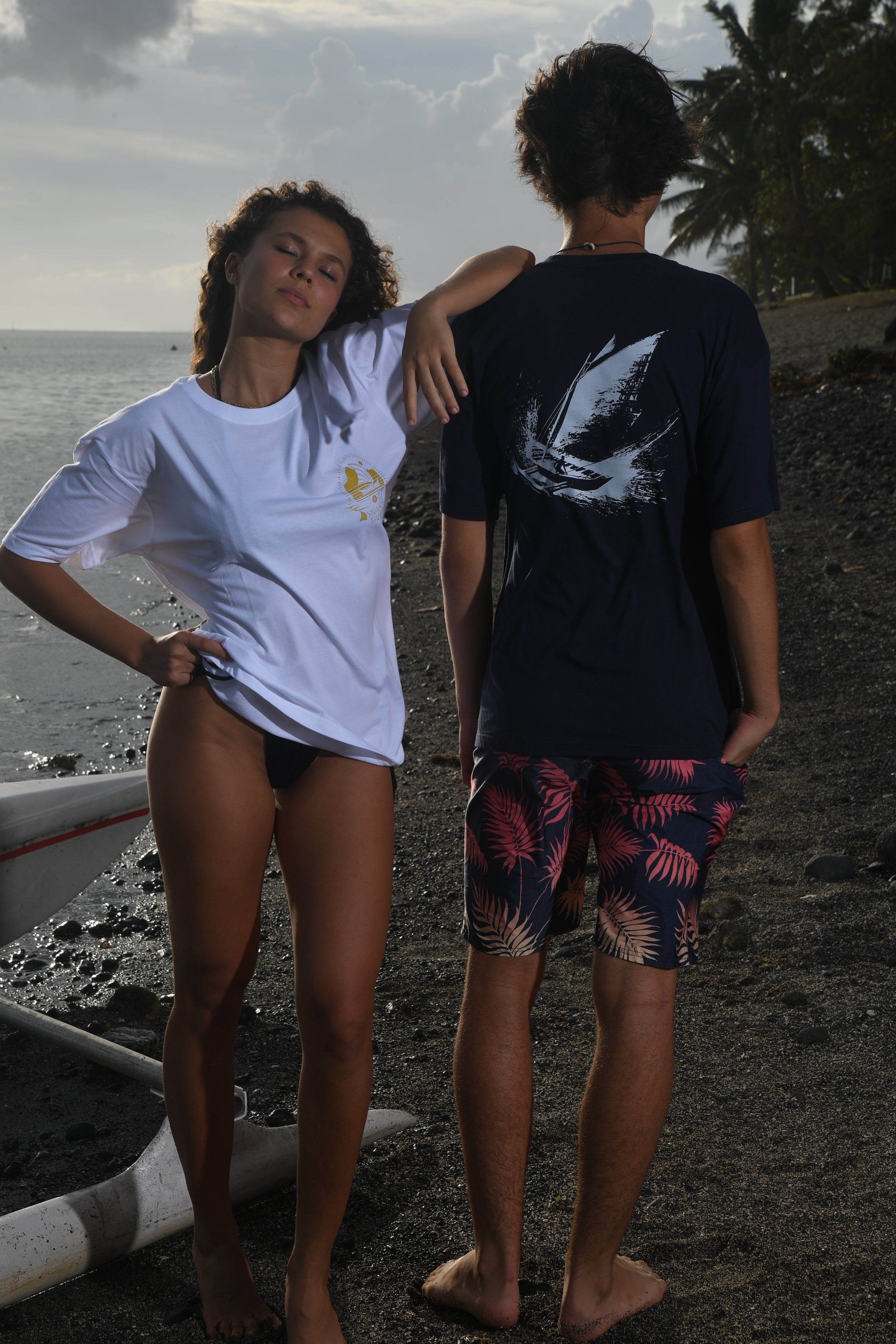 T-shirt Tahit,i Made in fenua, Teahupoo 
