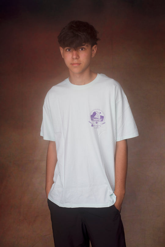 T-shirt Polynésien - Emblematic Logo Menthe