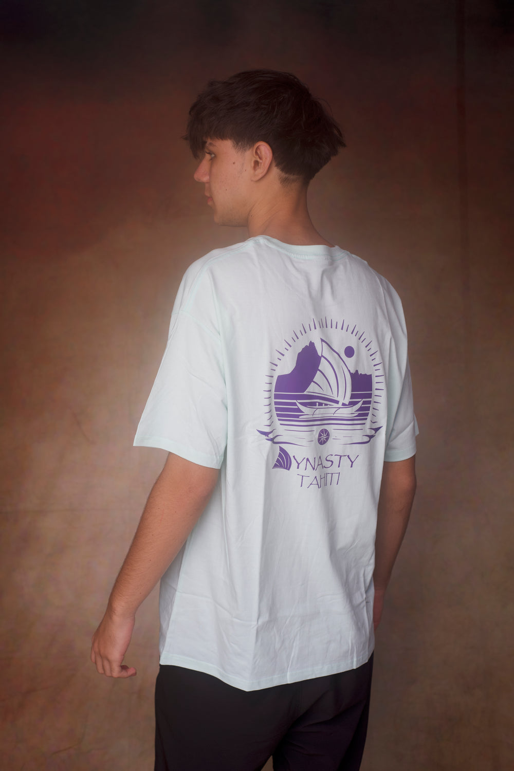 T-shirt Polynésien - Emblematic Logo Menthe
