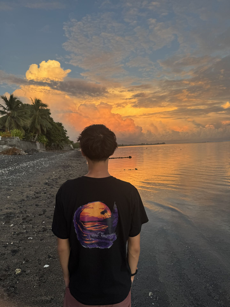 T-shirt polynésien va'a  - Aito Va'a