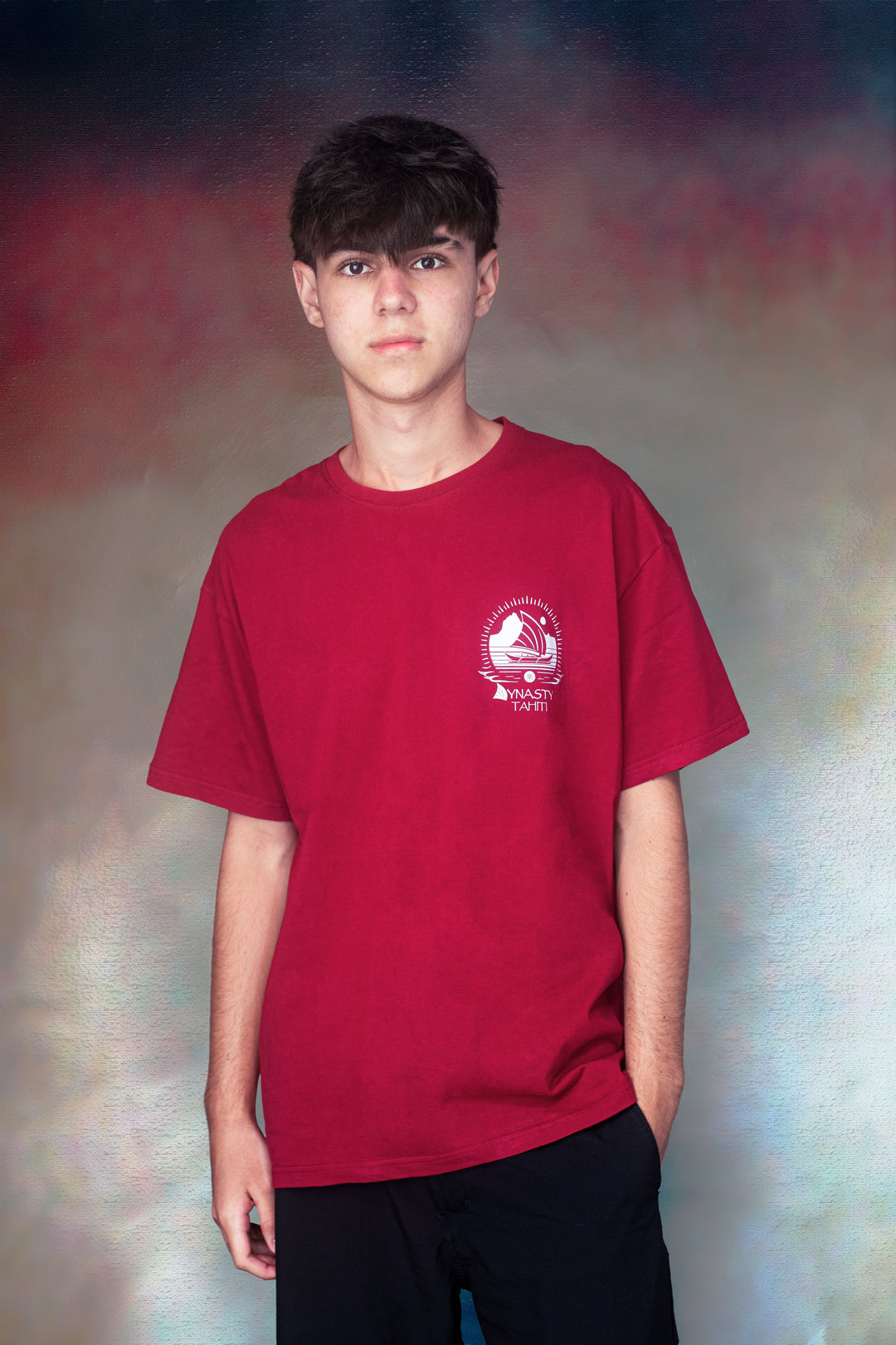 T-shirt - Bordeaux Aito Va'a - DYNASTY TAHITI