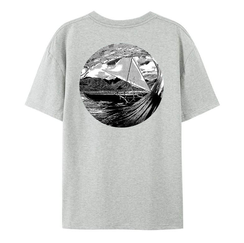tshirt-polynésien-tahiti-va'a-gris-teahupoo-surf-dynasty-tahiti.webp