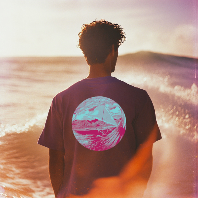 T-shirt Tahiti - Rōti Hava'e (PURPLE 2XL-3XL => Rouge vif)